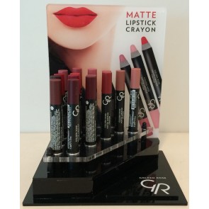Matte Crayon Lipstick Display incl Stock